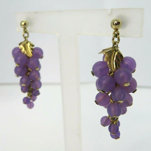 Vintage Pierced Earrings Lot of 3 Pairs Wire Posts Mid Century Modern Mixed - Picture 10 of 10